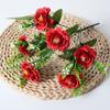 Artificial Chrysanthemum Wedding Decor With Lifelong Faux Flowers For Outdoor Celebrations