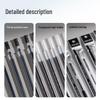 Deli 0.5mm Bullet Tip Gel Pen Refills (Black, 20-Pack)