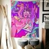 Vibrant Graffiti Style Pattern Home Decor Tapestry, Wall Hanging, Decorative RV Wall Cloth.MGT0918551