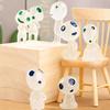 10Pcs/Set Micro Landscape Luminous Elves Mini Figures Tree Elf Ornaments Glowing Alien Resin Statue Glow In The Dark Toys Gifts