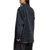 adidas Originals Denim Shirt Jacket Comfortable Fashion Versatile Casual Jacket Women Jackets Black JY8882