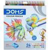 Doms Soft Core Colour Pencil Set For Kids, Standard (Multicolour)