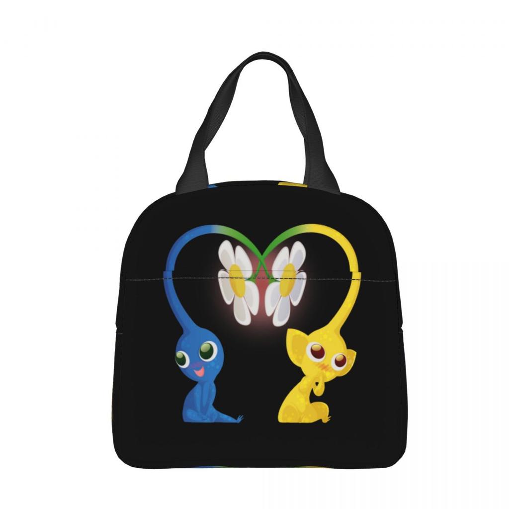 ALL Pikmin Insulated Lunch Bag Cooler Bag Meal Container Large Lunch Box Tote Food Storage Bags Work Travel