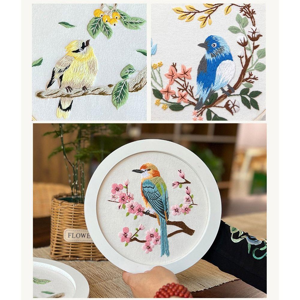 Bird Embroidery Kits Handmade Embroidery Stitching Kits New DIY Embroidery Kits