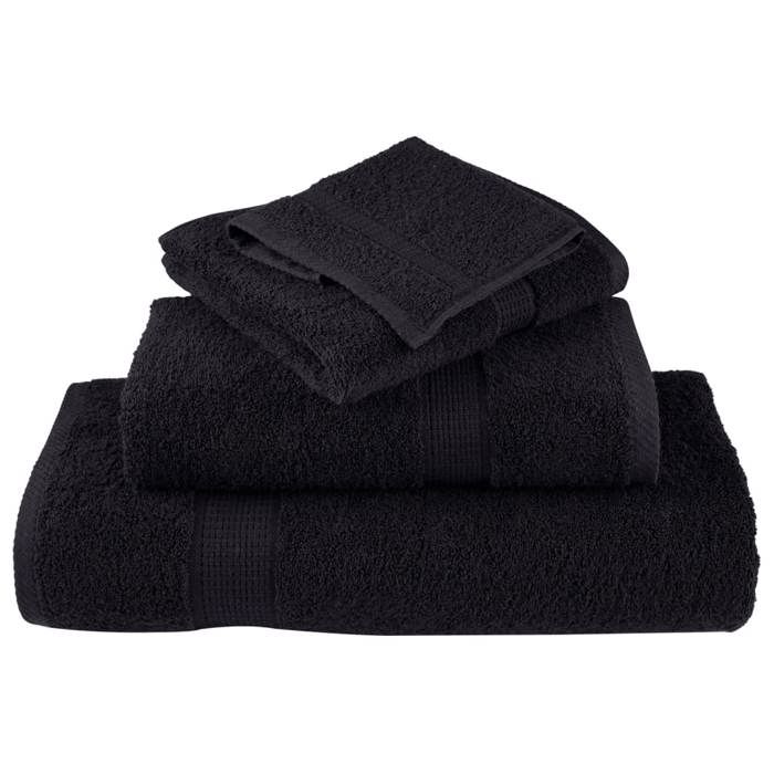 VidaXL Superior Quality Towel Set 12 Pcs, Hand Towels, Shower Towels, Bath Sheets, Washcloths 137582