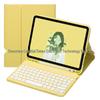 iPad Round Key Bluetooth Keyboard Leather Case with Pen Slot for Air/Pro/A16
