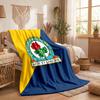 Coperta di Flanella con Stampa Calcio Blackburn Rovers Morbida Calda Coperta da Divano Letto per Casa Ufficio Camera da Letto