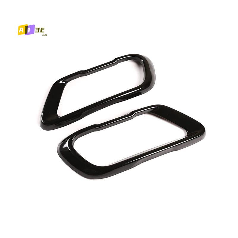 A03E-For BMW X5 G05 Car Exhaust Muffler Tail Pipe Trim Cover Stainless Steel Exterior Accessories