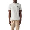 Stone Island Logo Short Sleeve Button Solid Polo Shirt Men polo shirts L1S152200008S0017-V0041