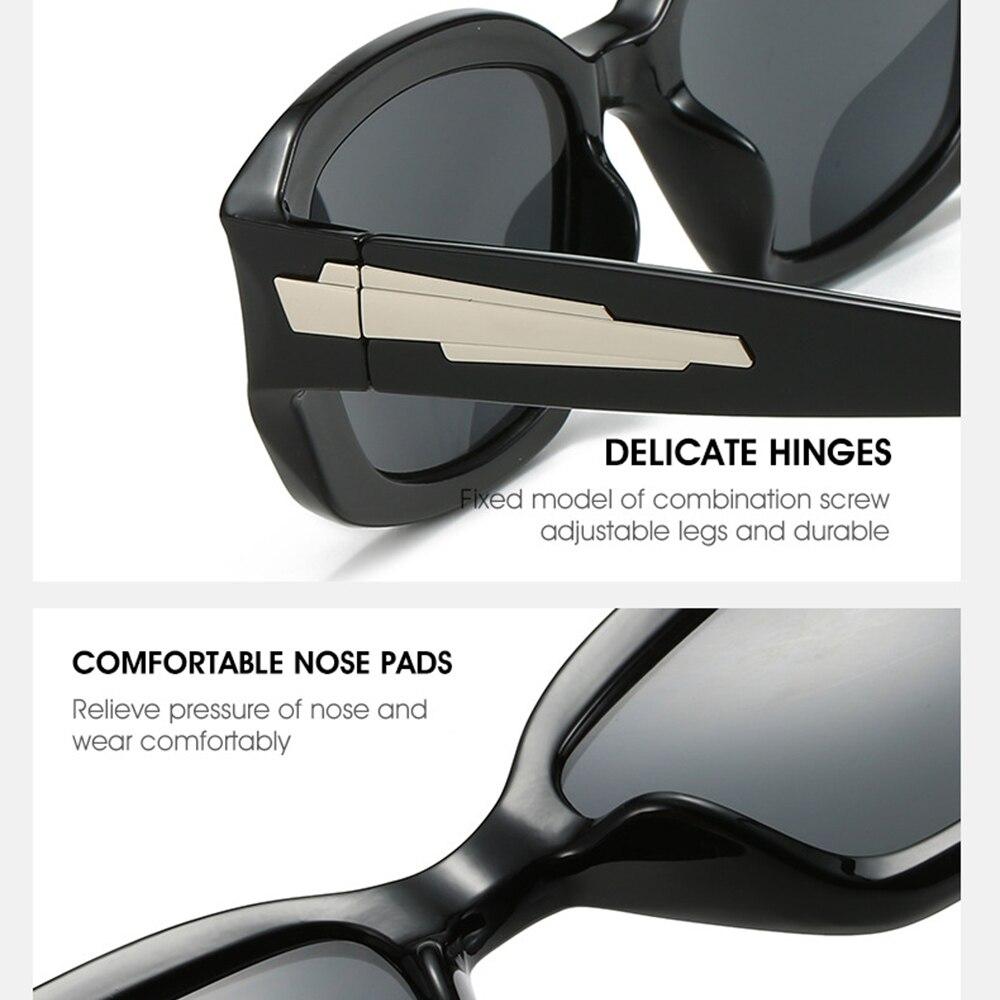 Lunettes de lecture multifocales progressives, rectangulaires, tendance, carrées, surdimensionnées, confortables, photochromiques, +0.75 à +4