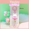 Baby Whimsical Jinnew Club Cartoon Rattle Keyring In Adorable Bear Panda Bunny Colors Dog