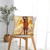 Pillow Case Tung Tung Tung Sahur Graphic Pillow Cover For Sofa Couch Bed Living Room Vintage Pillowcases