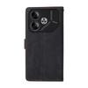 For TECNO Pova 6 4G Case with Wrist Strap RFID Blocking Stand Phone Cover