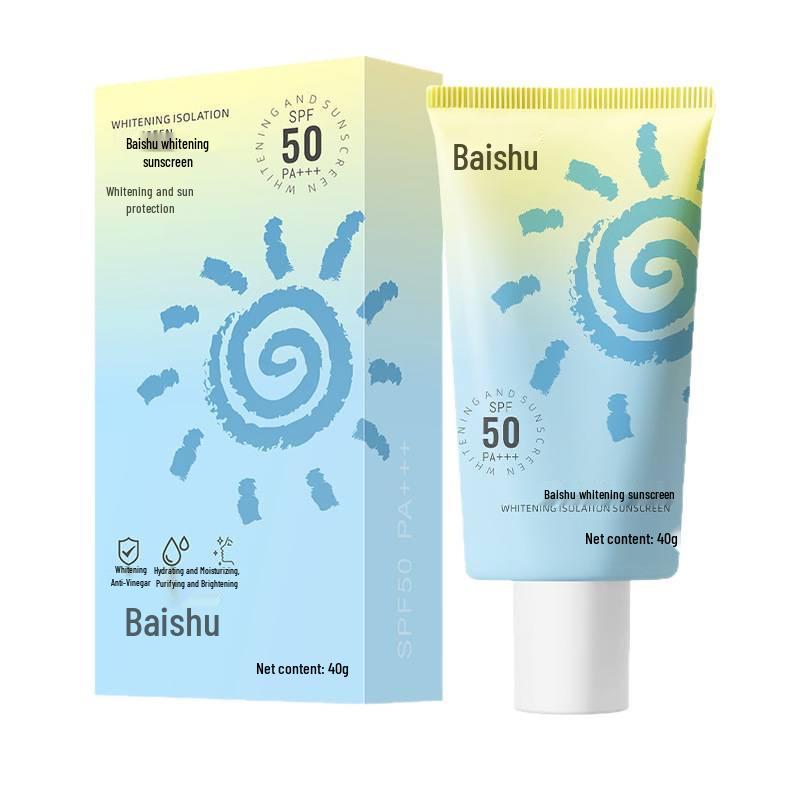 Baisumei Whitening SPF 50+++ Anti-UV Waterproof Sunscreen Cream