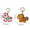 Leather Horse Pendant Cartoon Chinese New Year Gift Cute Horse Keychain  Year of The Horse
