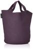 Recycled Yarn Knitted Basket Tote Bag Deli 0256 Violet [Rootote] Lightweight, Freestanding, Hat-shaped, Po-No Women's