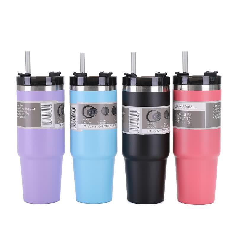 HDST 304 Stainless Steel Large Capacity Insulated Straw Tumbler
