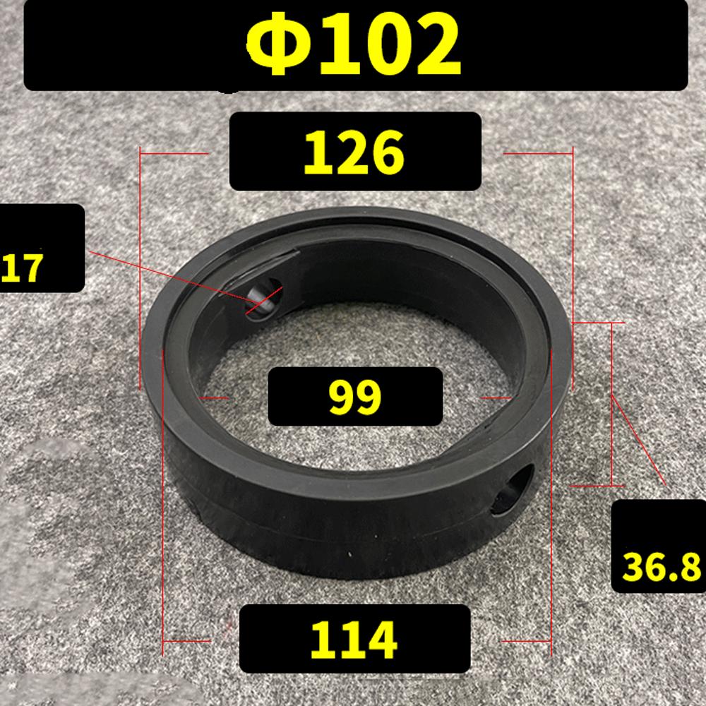 38 51 63 76 102mm EPDM VMQ Santiary Seal Gasket Replacement For 1.5" 2" 2.5" 3" 4" Tri Clamp Butterfly Valve Homebrew