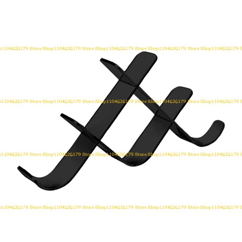 A1A2 Hockey Puck Display Case 6 Slots Holder Acrylic Hockey Puck Display Stand for 6 Pucks Hockey Easily to Install чёрный