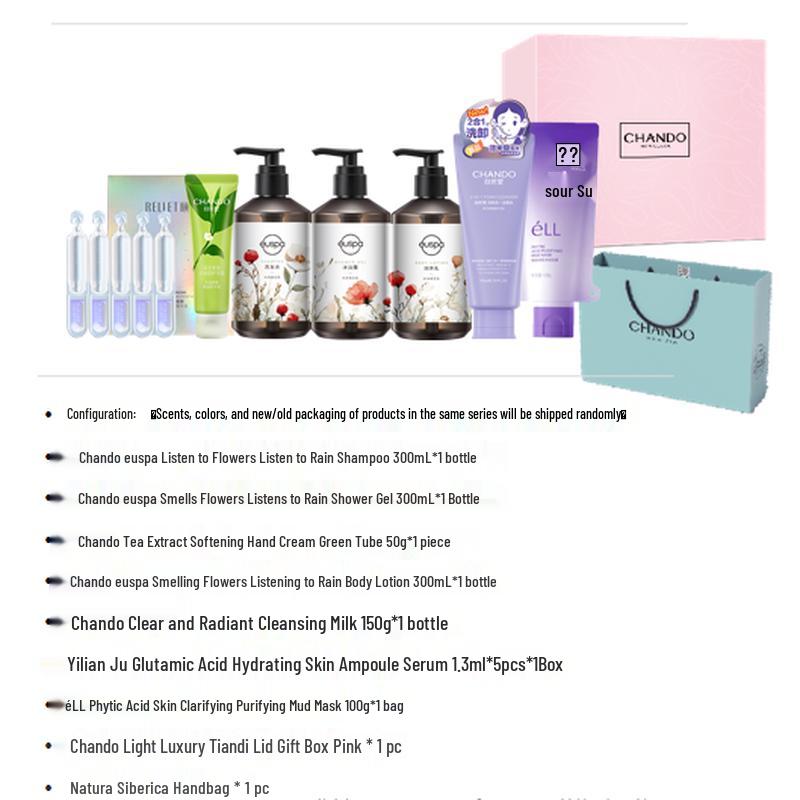 CHANDO Refreshing Skincare & Body Care Gift Set