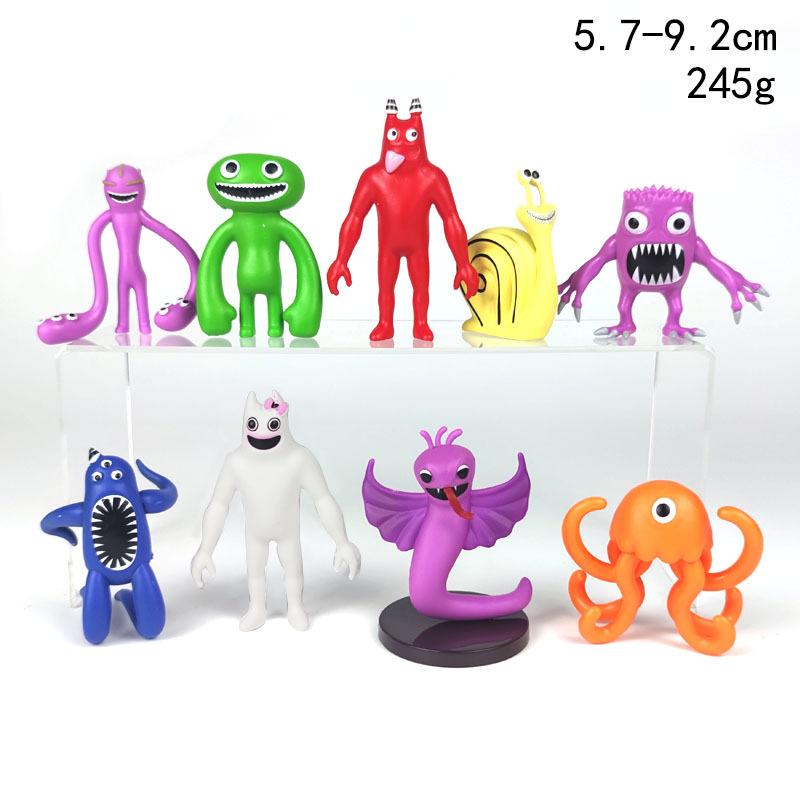 

8/9 шт./набір Мультяшний Сад Банбана Милі Аніме Хобі Іграшки Модель Зелений Гігантський Джош Монстр Лялька Дитячі Різдвяні Подарунки на День Народження