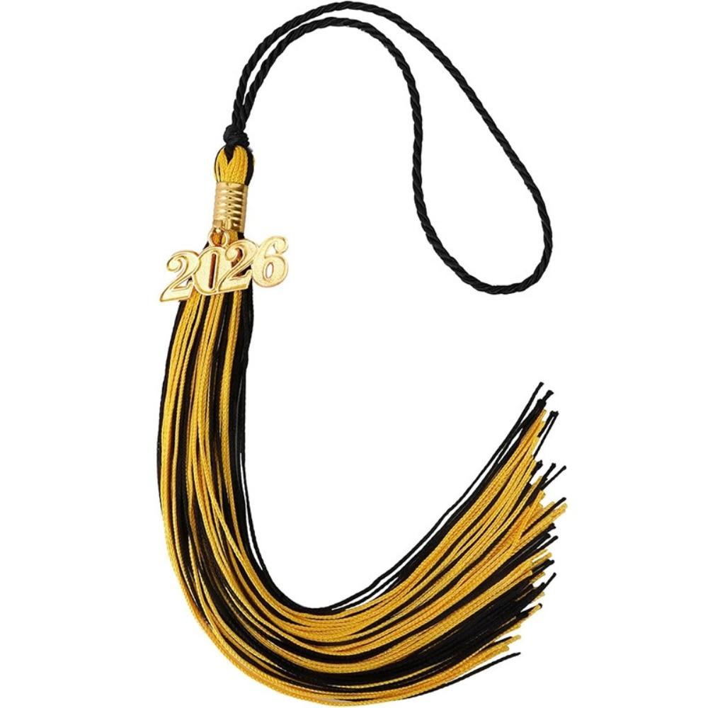 Knit Fiber 2026 Pendant Golden Pendant Graduation Cap Decoration  Party Accessories