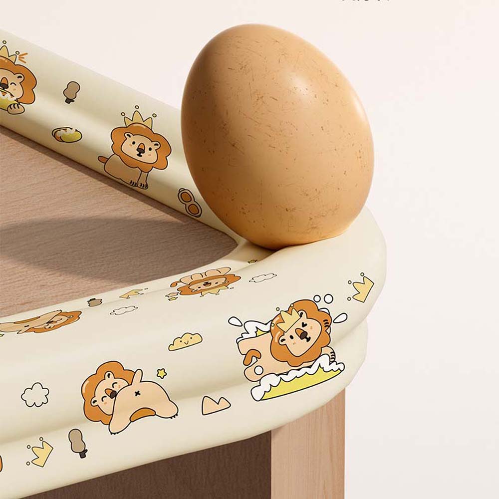 Cartoon Baby Anti-collision Strip Double-sided Tape Table Corner Protective Cover  Walls