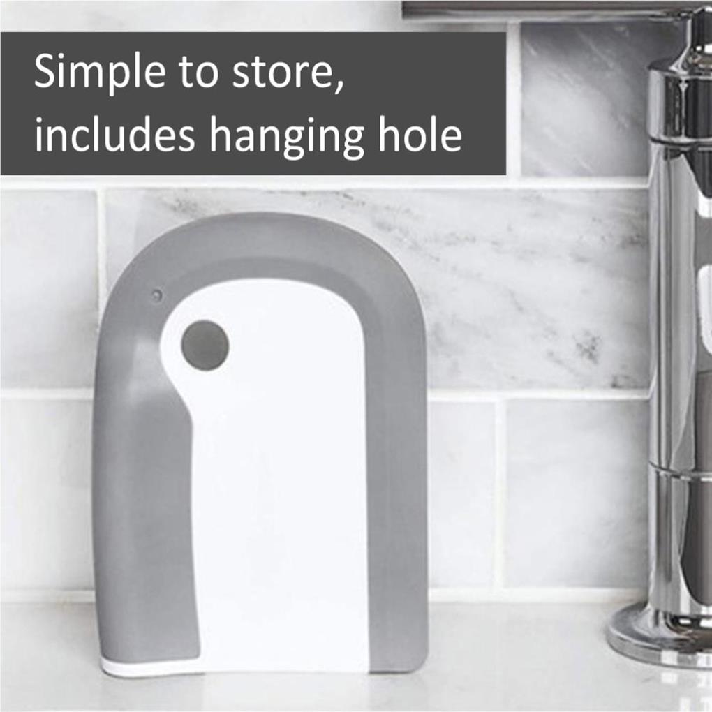 Dish Pan Scraper Plate Bowl Scraping Cleaning Board Handheld Manual Dishwashing Dirt Satin Remover Countertop Curved