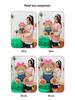 Pink Bow Fifi Bear Plush Doll - Cute Cartoon Animal Toy for Birthdays and Hugs