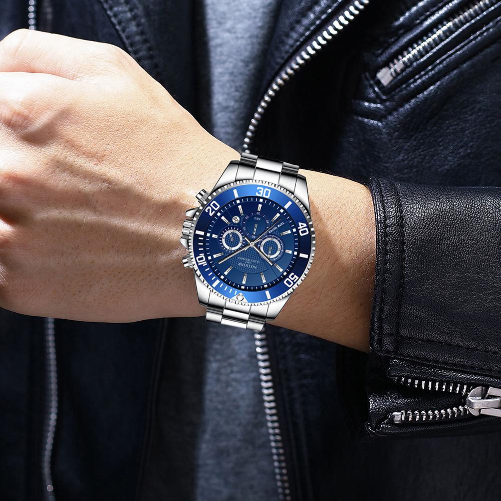 Moda Classica Orologi da Uomo Calendario Aziendale Orologio da polso al  quarzo Orologio da uomo militare impermeabile Orologio casual maschile  acquista in modo economico — spedizione gratuita, recensioni reali con foto  — Joom
