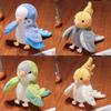 Plush Parrot Hand Puppet Toy Soft Fabric Doll For Ventriloquism Fun Activities