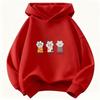 Graphic Kawaii Dog Paw Hoodie Kids Children's Sweatshirt Cute Harajuku Hoody for Boys Girls Autumn Winter Casual Hoodies