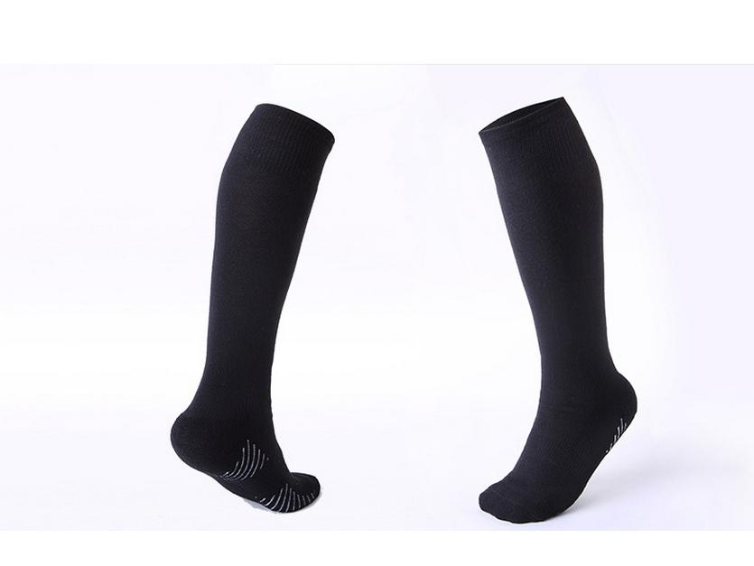 Children's Long Sports Socks: Thick Terry, Breathable, Sweat-Absorbent, Non-Slip, Wear-Resistant Football Socks