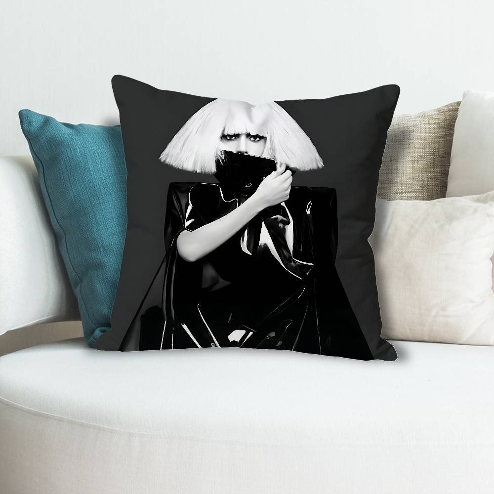 LLady GGaga MAYHEM Various Sizes Square Pillow Case For Car Home Bedchamber Decor Custom Valentine gift