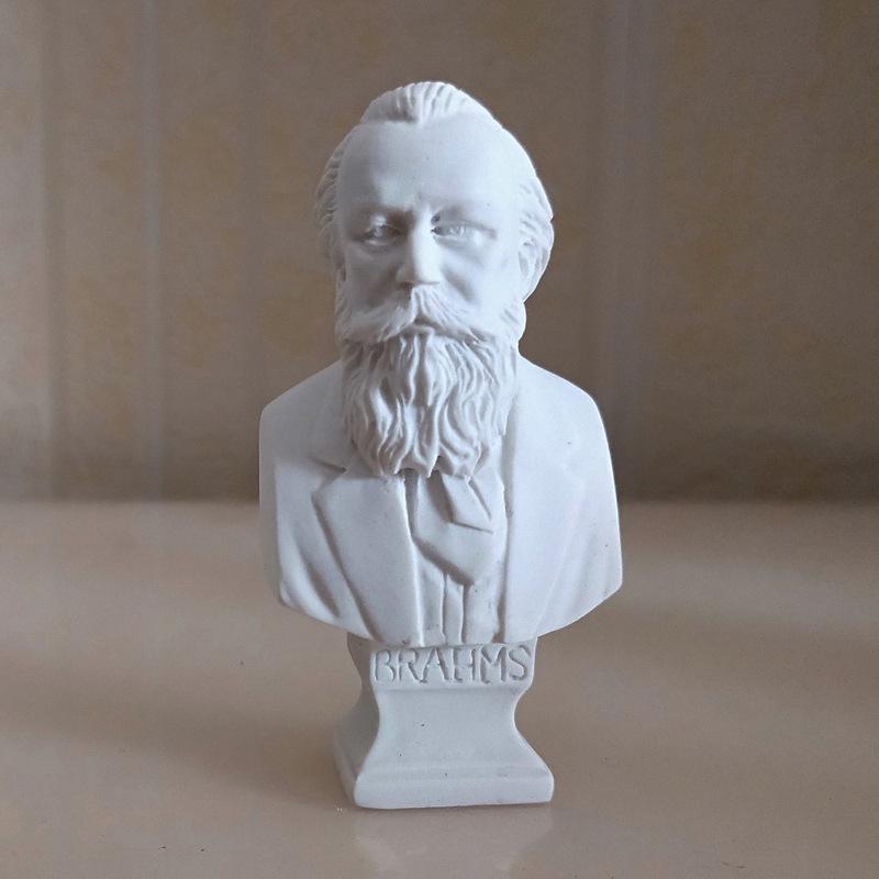 Kleine Harz-Gips-Skulptur: David & Venus Skizzenkopfmodelle
