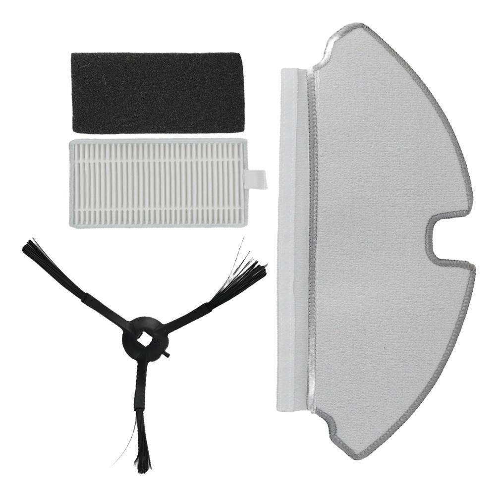 1 Set For Mova M1 / For Trouver M1 Main Side Brush Filter Mop Cloth Kits Vacuum Cleaner Accessories Spare To Replace