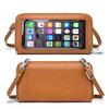 New mini versatile simple touch screen mobile phone bag, fashionable and lightweight niche messenger shoulder bag wallet woman