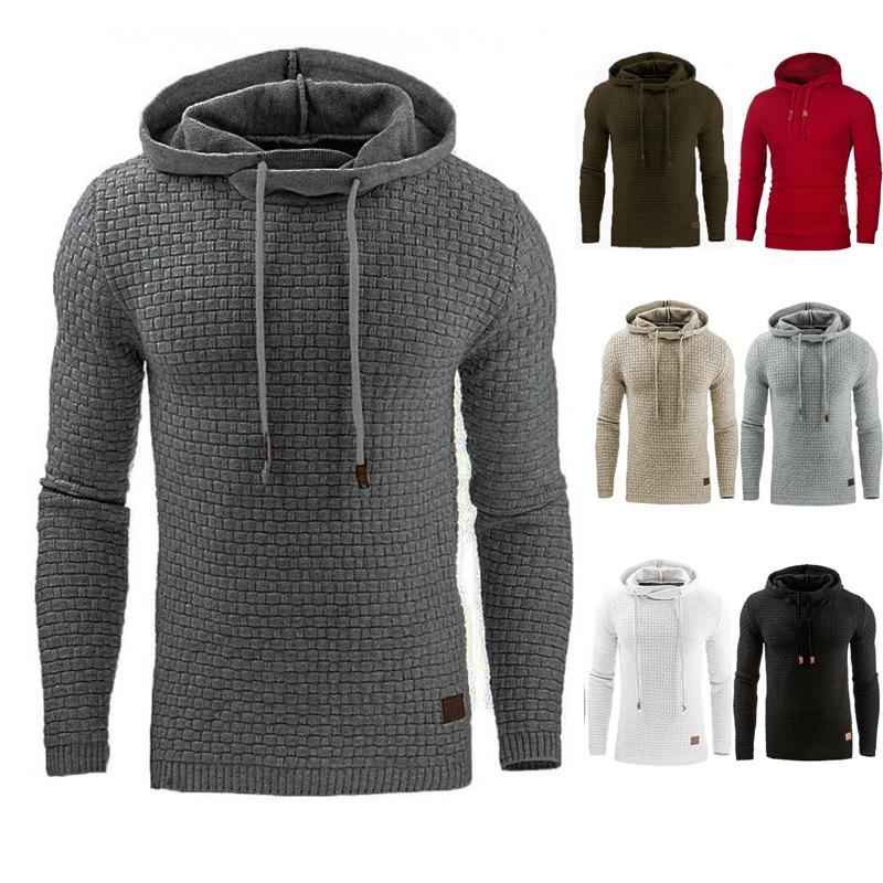 Men's Soft Hooded Pullover Jacket In Fashionable Colors For Stylish Comfort