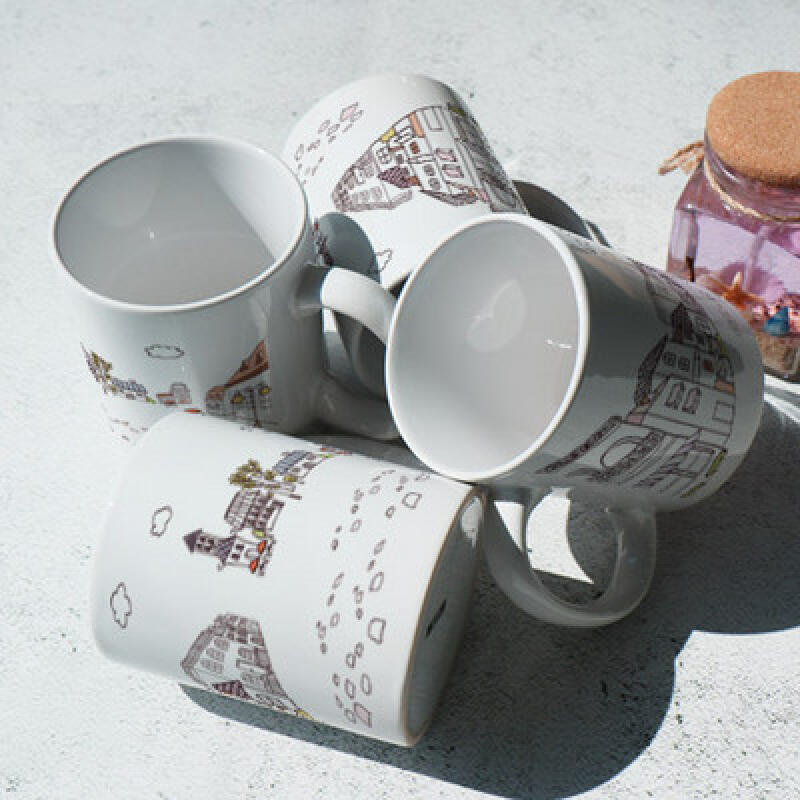tc185-Design Mug 4p-Village Scene 2