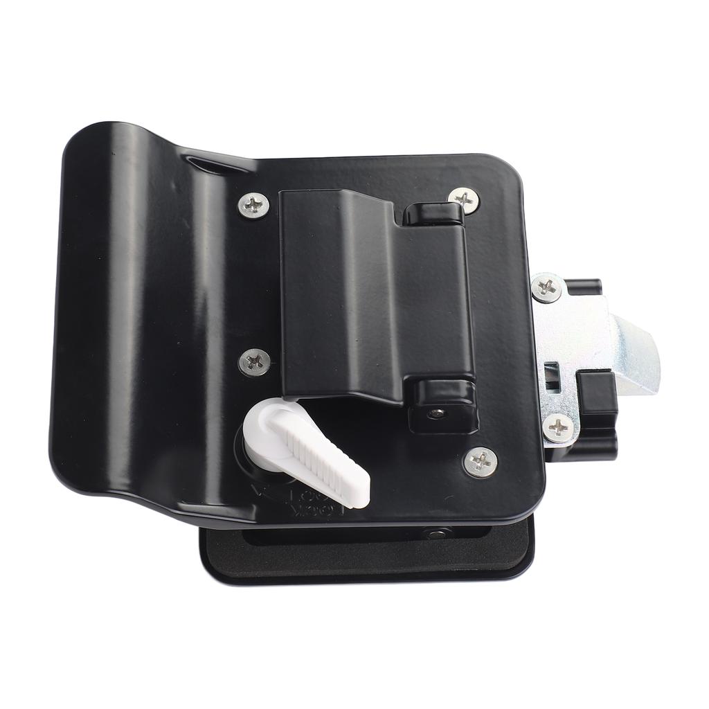 RV Door Lock Zinc Alloy Entry Door Latch Lock Replacement Kit with 4 Keys for Travel Trailer Campers RV Truck Cargo