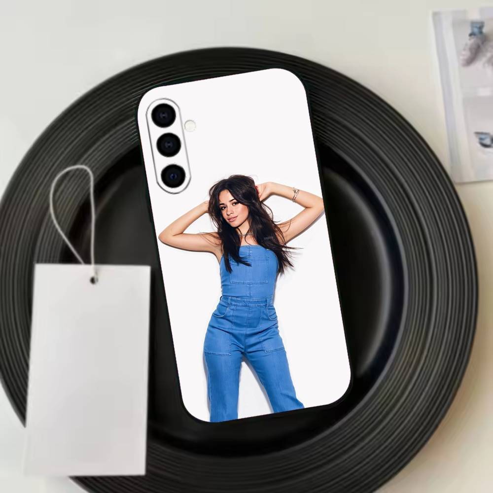 American singer C-Camila C-Cabello   Phone Case For Samsung Galaxy A73,A72,A71,A70,A53,A52,A51,Others Soft Black Cover