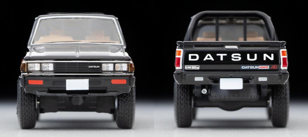 Tomica Limited Vintage Neo Datsun Truck 4WD King Cab AD Černý hotový produkt LV-N320a
