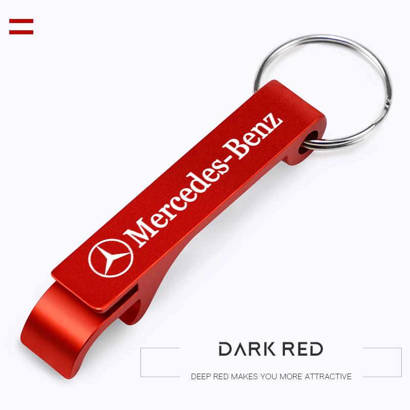

GLC GLB Car Key Decoration Keyring Bottle Opener Keychain Accessories For Mercedes Benz AMG W204 W205 W203 W211 W212 W213 W201