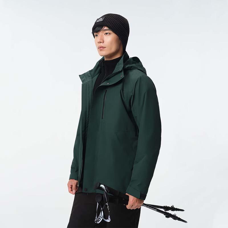 PELLIOT Men's 3-in-1 Fleece Mountaineering Jacket