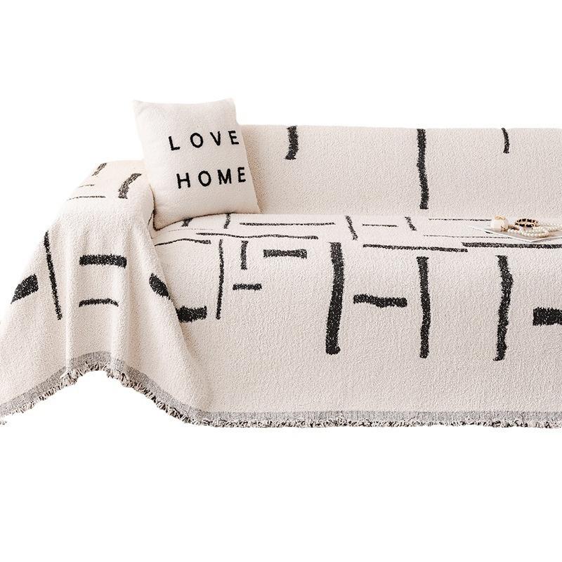 Winter Plush Sofa Cover Universal All-Inclusive Cover Towel Four Seasons Universal New Sofa Cover Non-Slip Seat Cushions