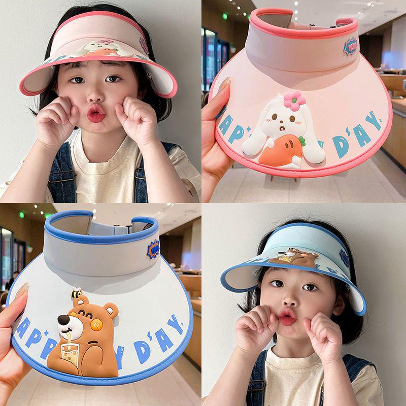 Children's UV Protection Wide Brim Sun Hat for Girls and Boys