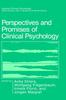 The Perspectives and Promises of Clinical Psychology Book