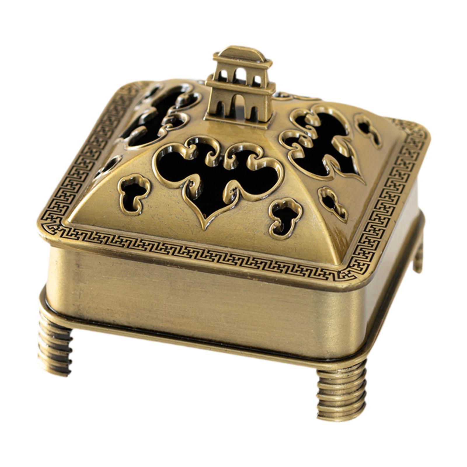 Incense Burner Holder Luxury Incense Holder for Office Cabinet Tea Room