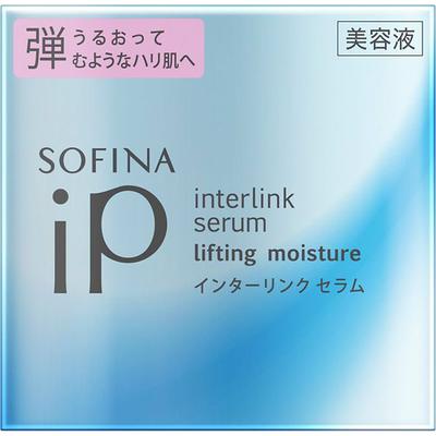 Kao Sofina Sofina ip Sofina iP Interlink Serum Hydratuje a zpevňuje pleť 55g Tekutý zkrášlující krém Naneste přiměřené množství (asi 1,5 cm