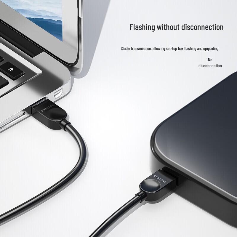 SAMZHE USB 2.0 Male-to-Male Data Cable